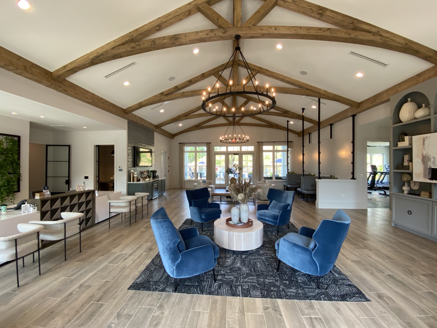 Completed community clubhouse in Cartersville, Georgia