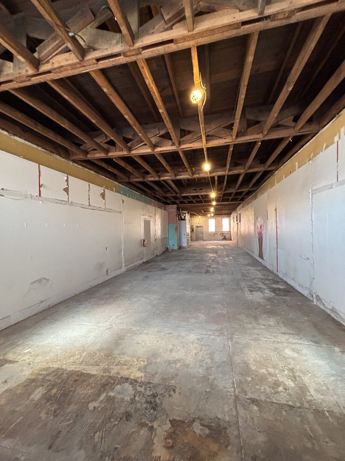 Deep Roots Marietta space before construction