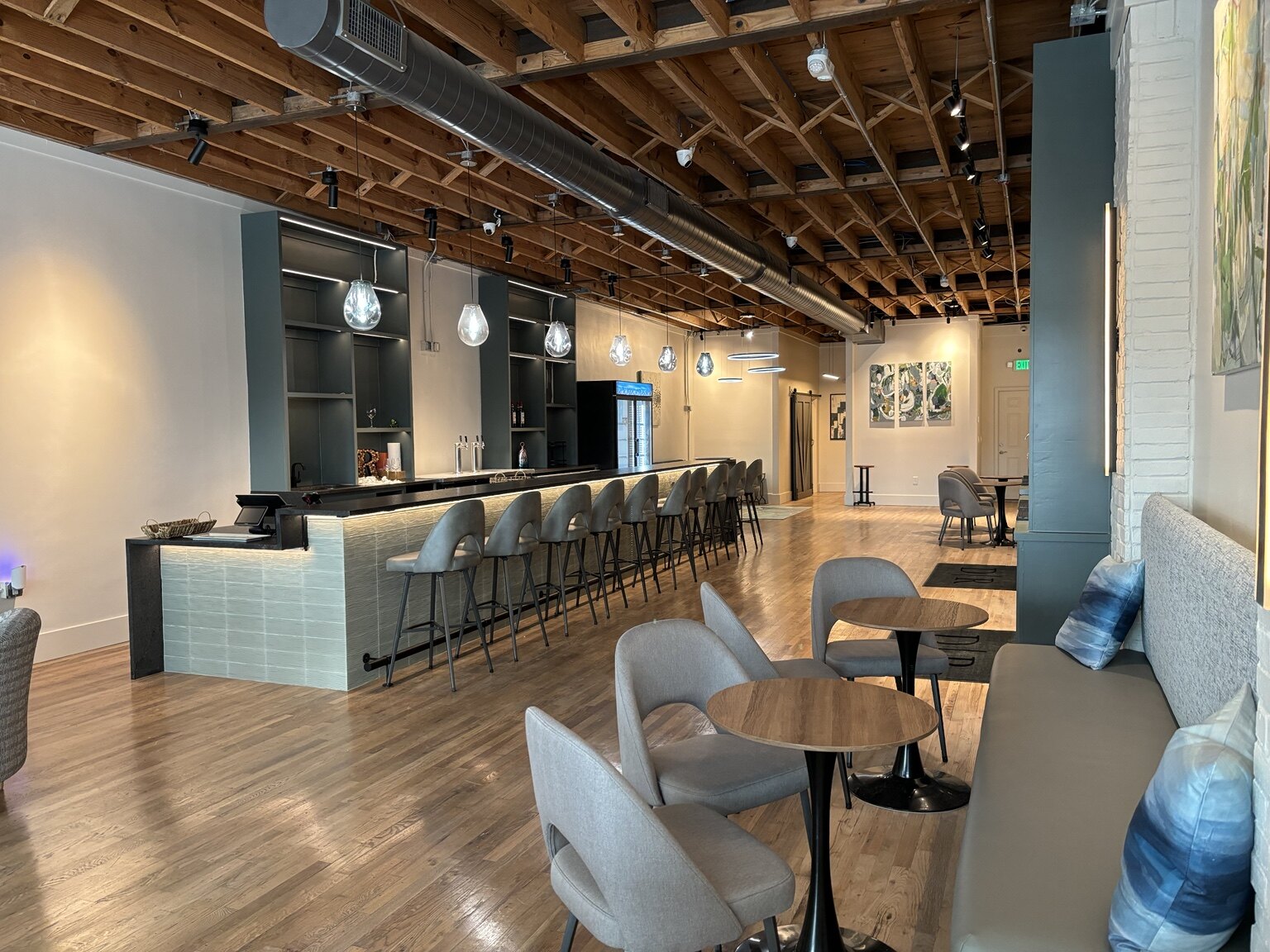 Completed Deep Roots Chamblee tasting room
