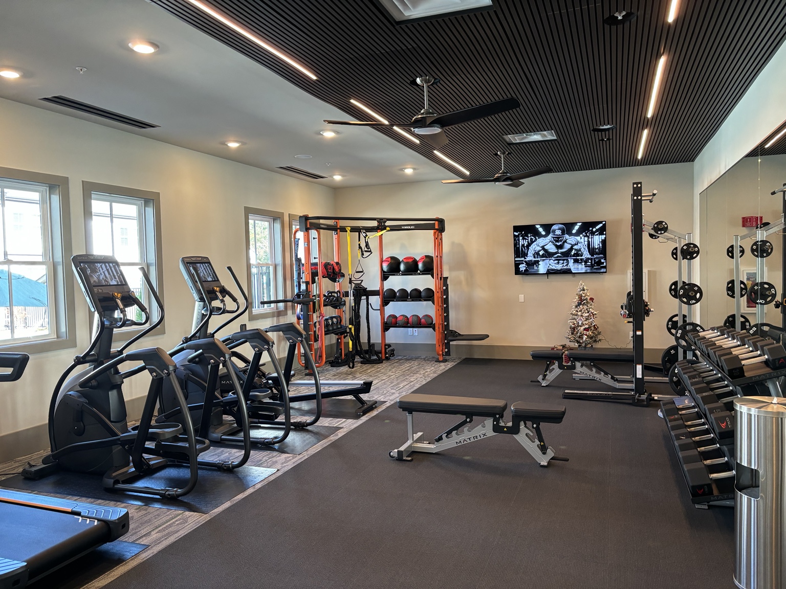 Completed community fitness center